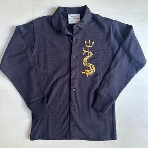 Rowing Blazers X Sports D'Epoque Navy Authentic Heavyweight Rugby Jersey